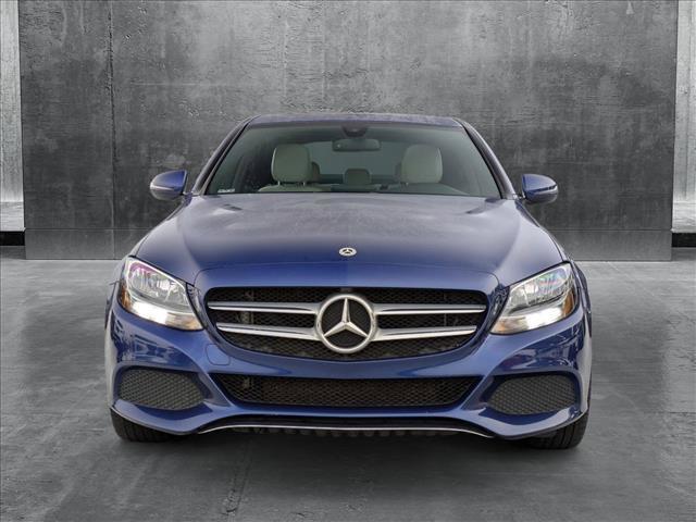 used 2018 Mercedes-Benz C-Class car, priced at $17,998