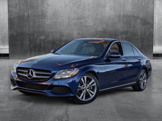 used 2018 Mercedes-Benz C-Class car, priced at $17,333