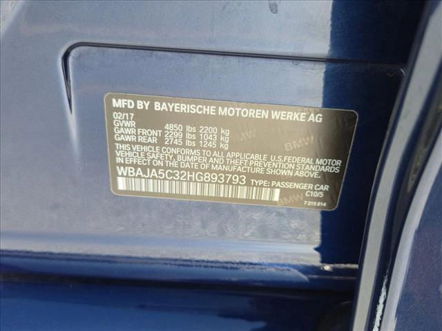 used 2017 BMW 530 car, priced at $15,998