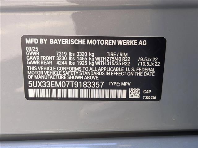 new 2026 BMW X7 car, priced at $122,155