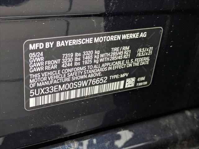 new 2025 BMW X7 car, priced at $118,770