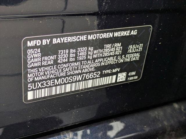 new 2025 BMW X7 car, priced at $118,770