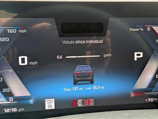 new 2025 BMW X7 car, priced at $118,770
