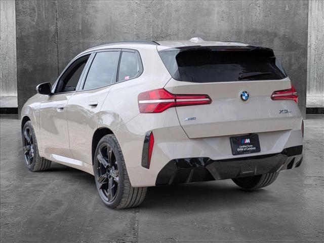 new 2025 BMW X3 car, priced at $61,950