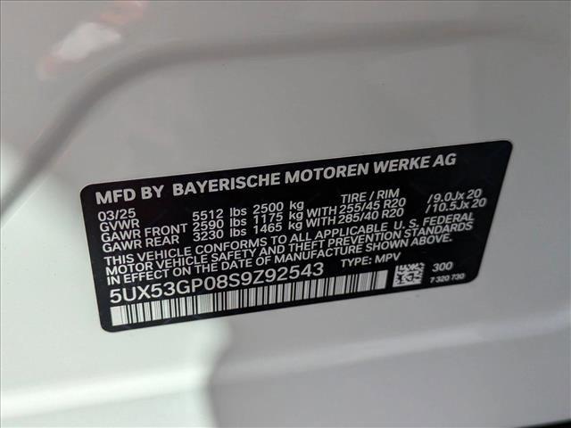 new 2025 BMW X3 car, priced at $55,900
