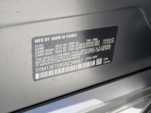 new 2025 BMW X5 M car, priced at $147,375