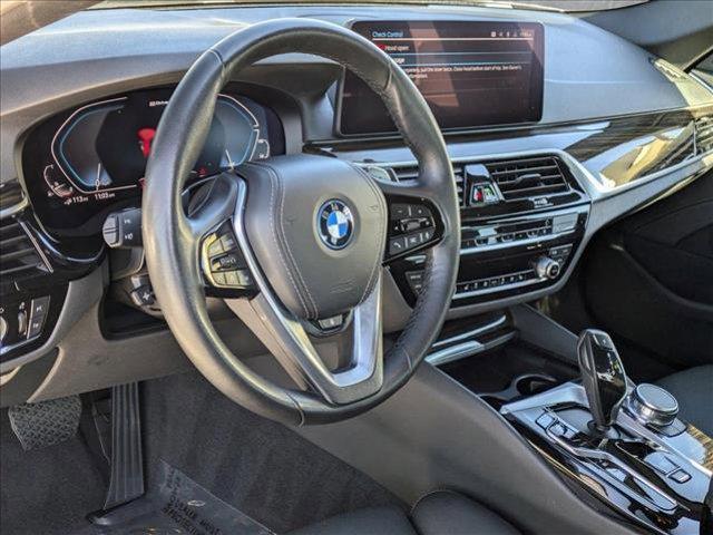 used 2023 BMW 530e car, priced at $45,291