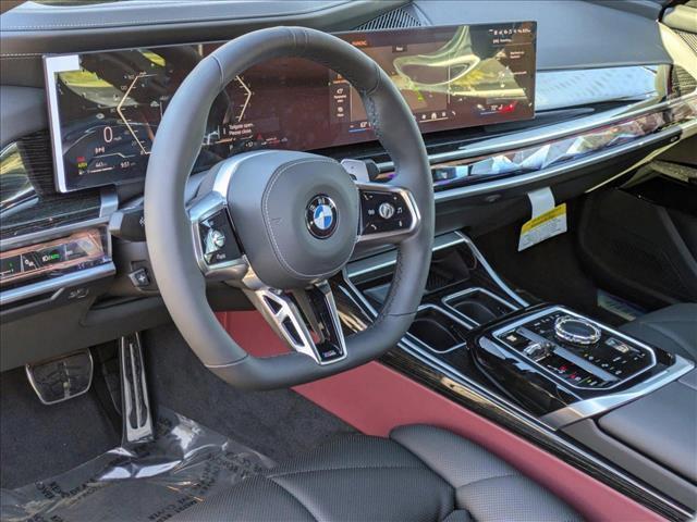 new 2025 BMW 740 car, priced at $101,225