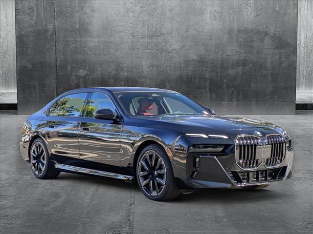 new 2025 BMW 740 car, priced at $101,225