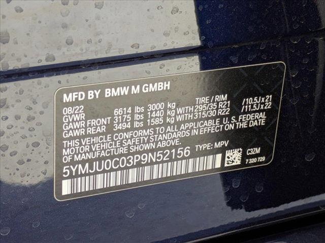 used 2023 BMW X5 M car, priced at $86,991