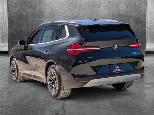 new 2025 BMW X3 car, priced at $55,825