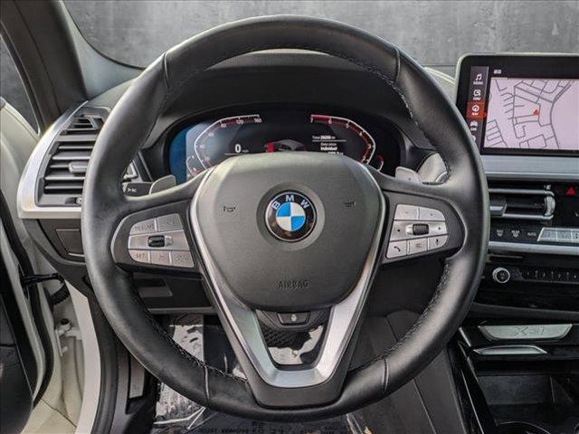 used 2022 BMW X3 car, priced at $34,995