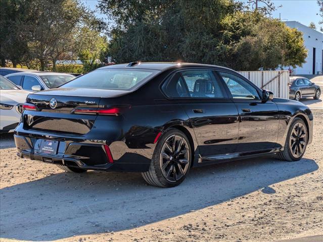 new 2025 BMW 740 car, priced at $103,075