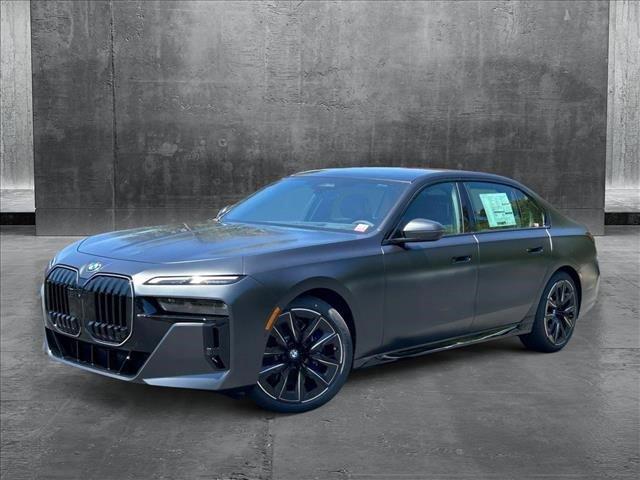 new 2025 BMW 740 car, priced at $107,185