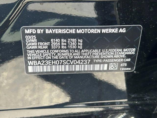new 2025 BMW 740 car, priced at $109,185