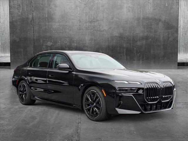 new 2025 BMW 740 car, priced at $102,585