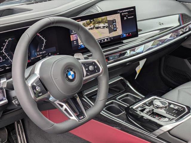 new 2025 BMW 740 car, priced at $102,585