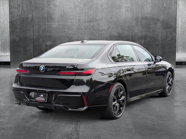 new 2025 BMW 740 car, priced at $102,585