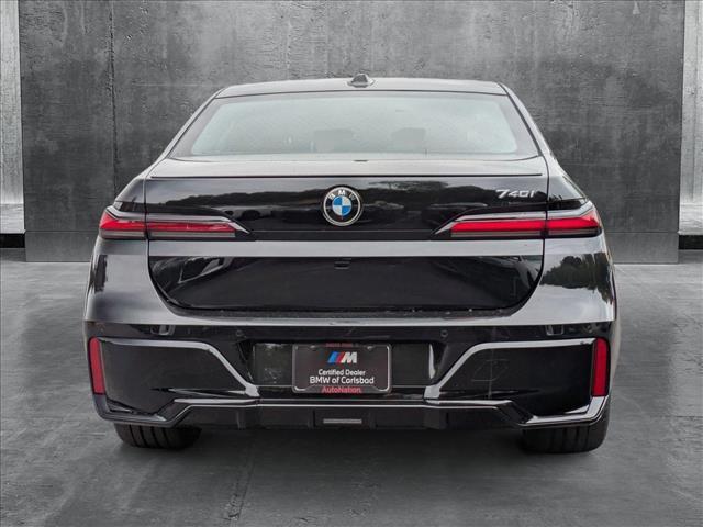 new 2025 BMW 740 car, priced at $102,585