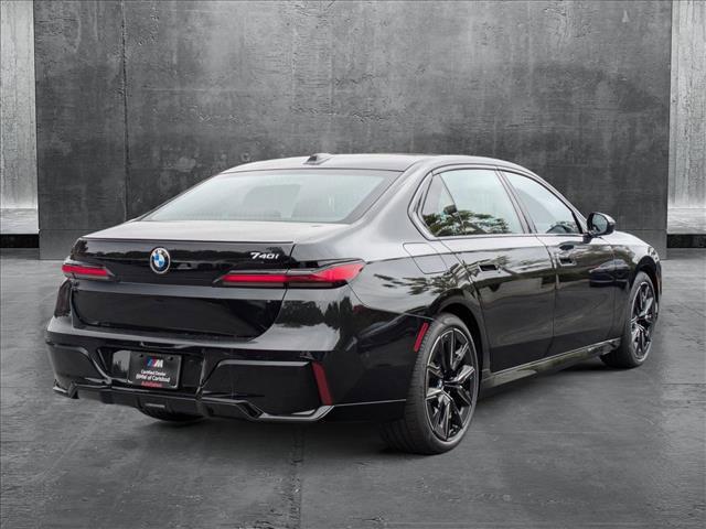 new 2025 BMW 740 car, priced at $102,585