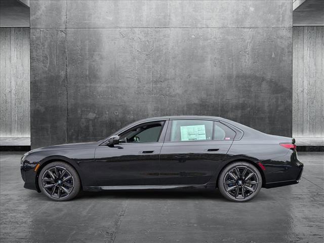 new 2025 BMW 740 car, priced at $102,585