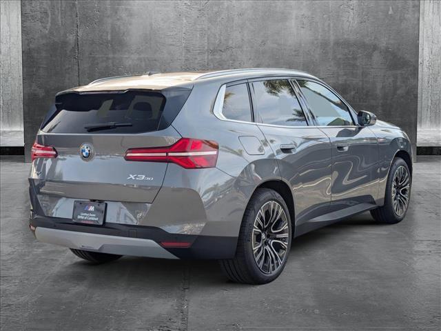 new 2025 BMW X3 car, priced at $55,060