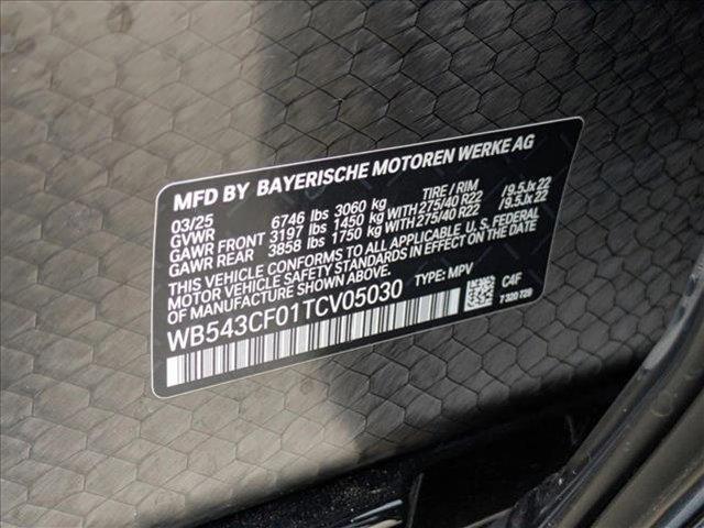 new 2026 BMW iX car, priced at $84,625