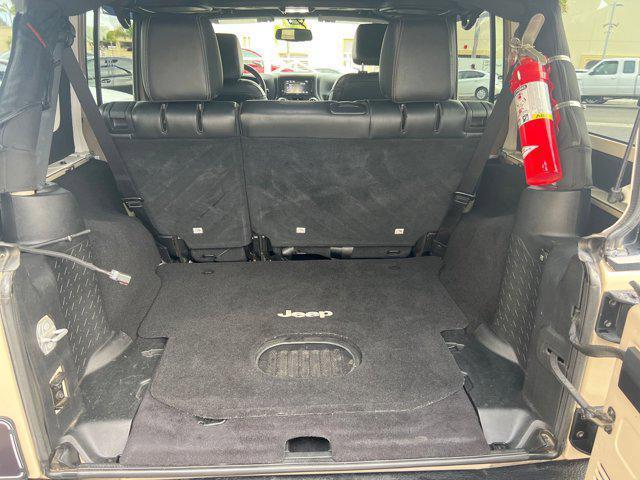 used 2016 Jeep Wrangler Unlimited car, priced at $23,500