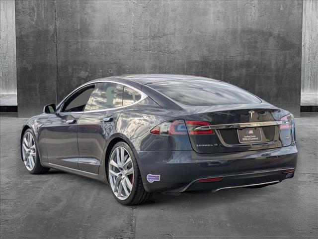 used 2015 Tesla Model S car, priced at $16,500