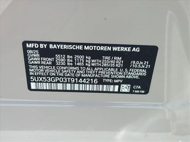 new 2026 BMW X3 car, priced at $63,840