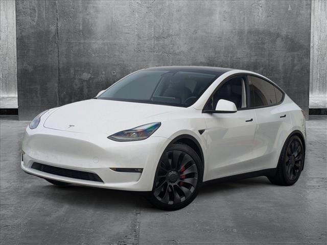 used 2021 Tesla Model Y car, priced at $28,499