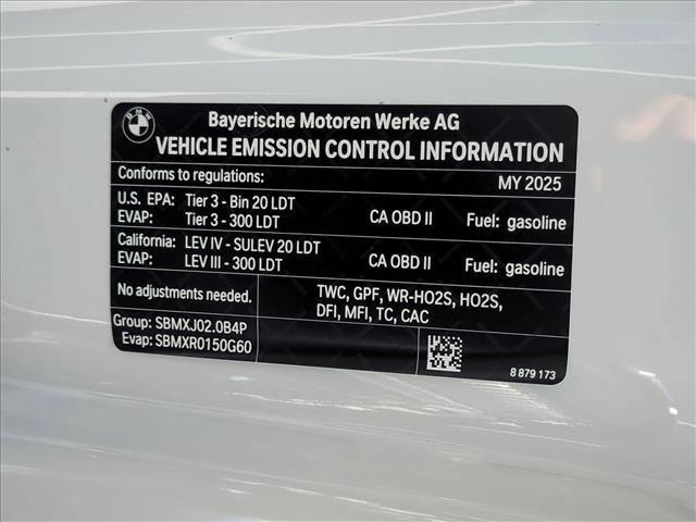new 2025 BMW X3 car, priced at $53,760