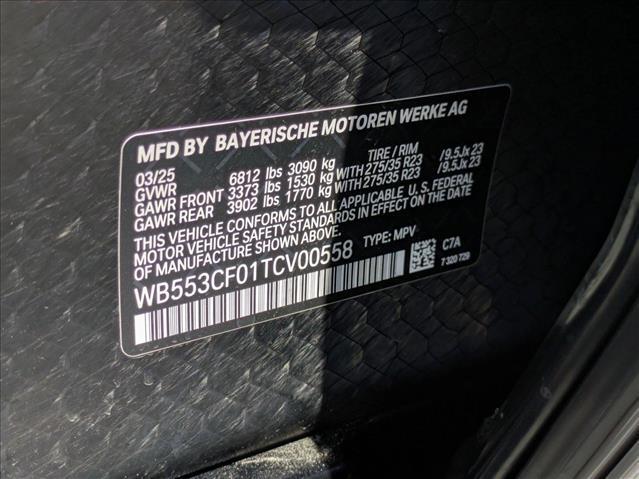 new 2026 BMW iX car, priced at $102,875