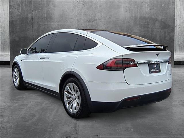 used 2018 Tesla Model X car, priced at $29,500