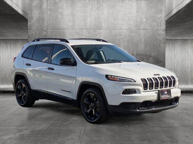 used 2017 Jeep Cherokee car, priced at $11,992