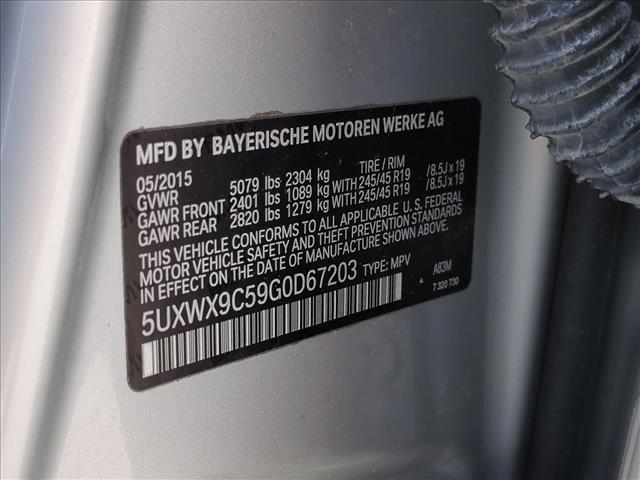 used 2016 BMW X3 car, priced at $12,499