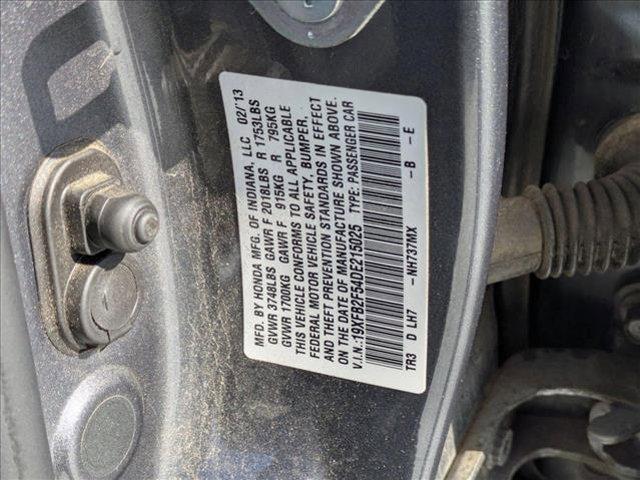 used 2013 Honda Civic car, priced at $11,998
