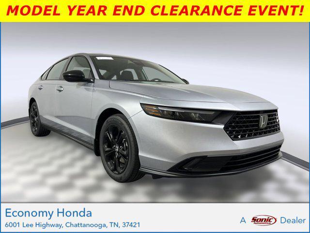 new 2025 Honda Accord car, priced at $29,111