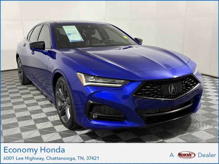 used 2021 Acura TLX car, priced at $28,996