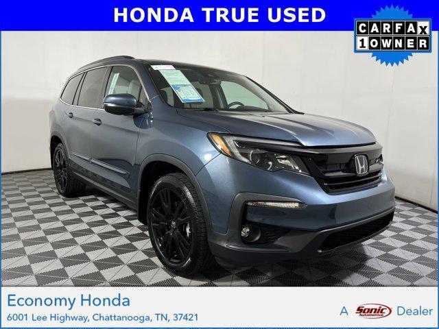 used 2022 Honda Pilot car, priced at $23,999