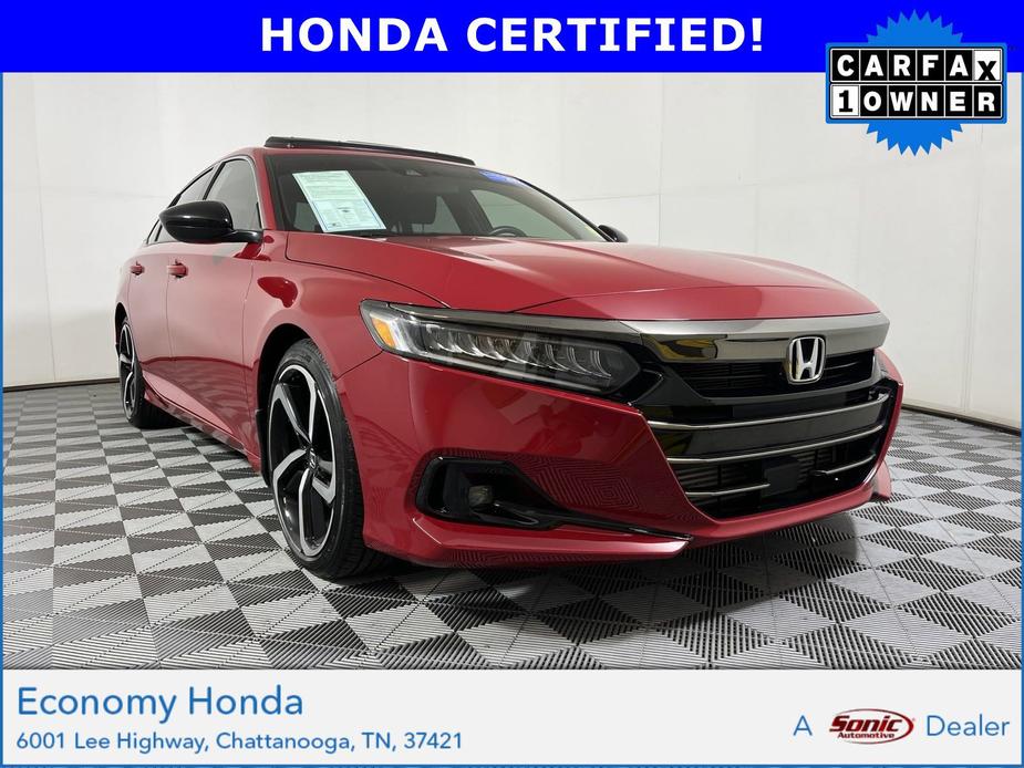 used 2022 Honda Accord car, priced at $27,998