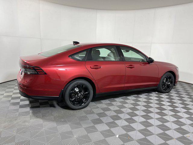 new 2025 Honda Accord car, priced at $29,561