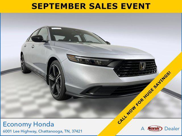 new 2025 Honda Accord Hybrid car, priced at $31,032