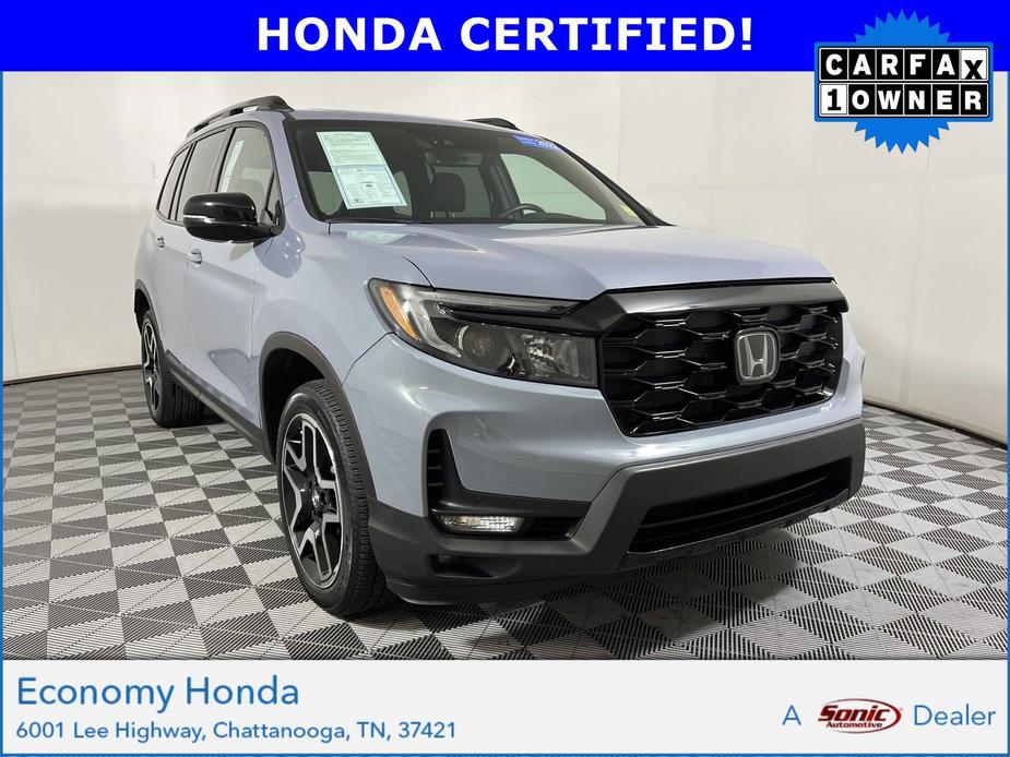 used 2022 Honda Passport car, priced at $34,999