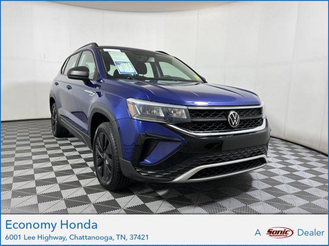used 2022 Volkswagen Taos car, priced at $13,999