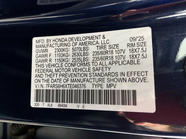 new 2026 Honda CR-V Hybrid car, priced at $36,891