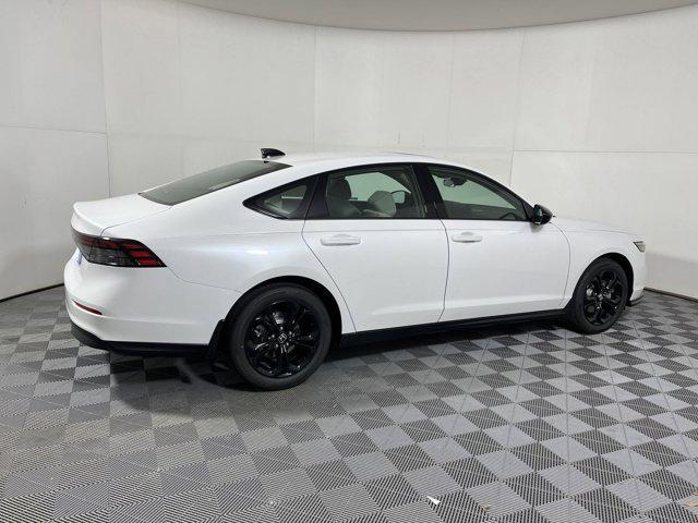 new 2025 Honda Accord car, priced at $29,492