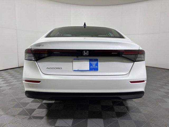 new 2025 Honda Accord car, priced at $29,492