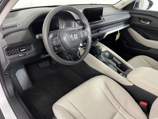new 2025 Honda Accord car, priced at $29,492
