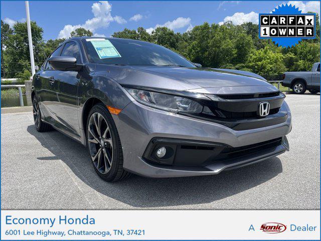 used 2021 Honda Civic car, priced at $20,996